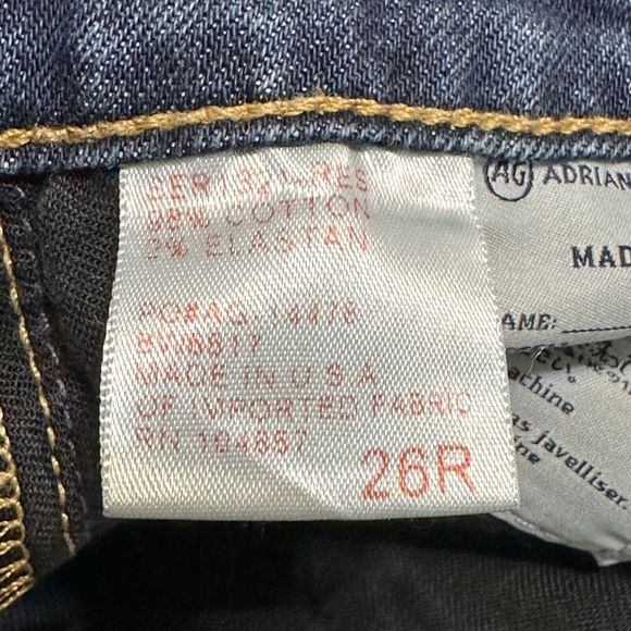 AG Adriano Goldschmied The Jessie Curvy Boot Fit Women’s Size 26R Jeans (26x30) - Picture 9 of 16